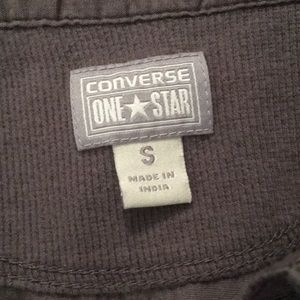 Converse button up